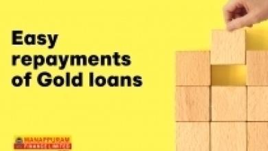 Easy repayments of Gold loans Image