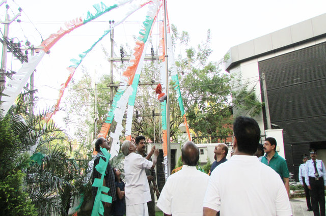 Republic Day Celebrations Flag hoisting At HO