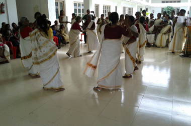 Onam celebration at the Pakalveedu