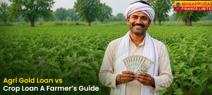 Agriculture Gold Loan vs Crop Loan: A Farmer’s Guide