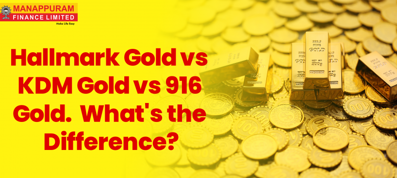 Hallmark Gold vs KDM Gold vs 916 Gold: What's the Difference?