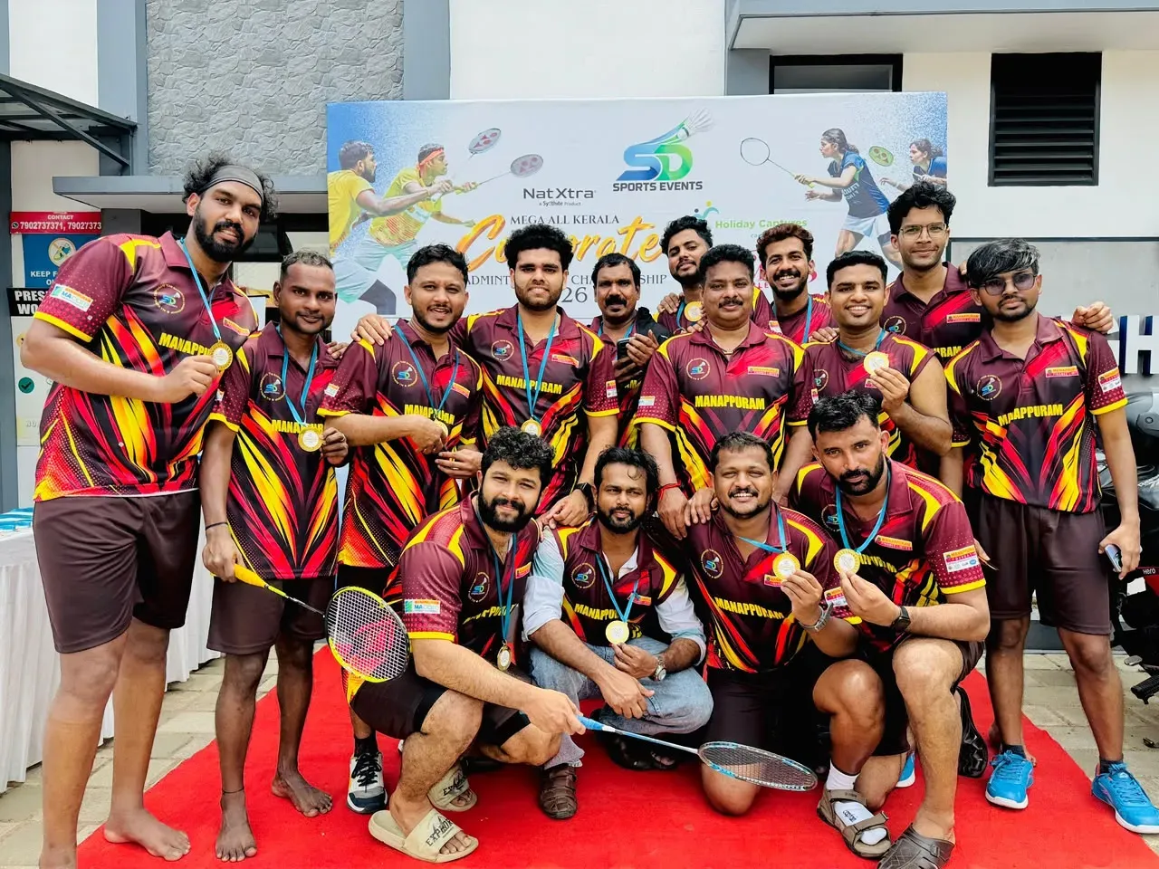 Manappuram Finance proudly participated in the All Kerala Corporate Team Badminton Championship held on 11 October 2026, showcasing its enthusiasm for sports and team spirit.