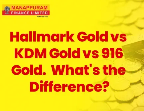 Hallmark Gold vs KDM Gold vs 916 Gold: What's the Difference?