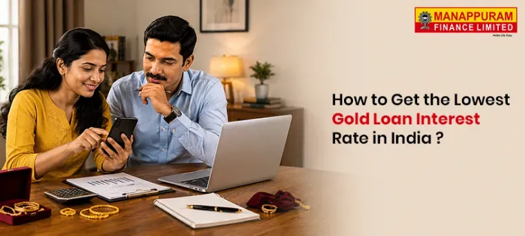 How to Get the Lowest Gold Loan Interest Rate in India