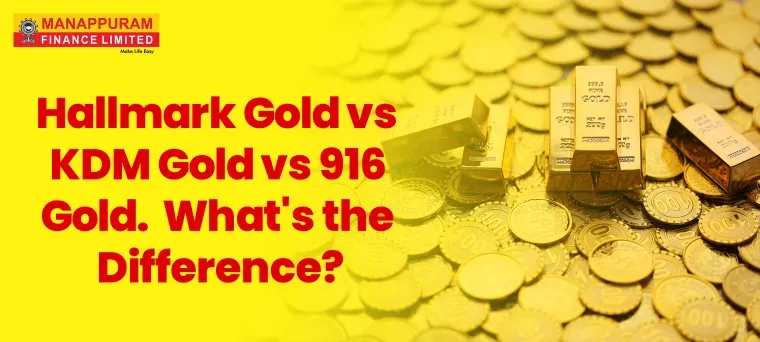 Hallmark Gold vs KDM Gold vs 916 Gold: What's the Difference?