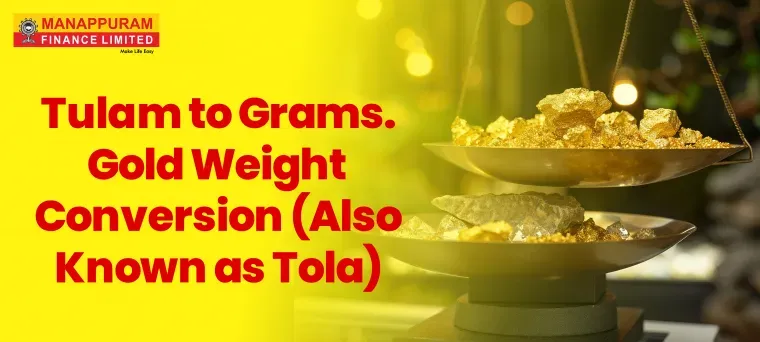 Tulam to Grams: Gold Weight Conversion (Also Known as Tola)