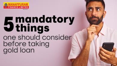5 mandatory things one should consider before taking gold loan Image