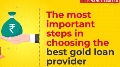The most important steps in choosing the best gold loan provider