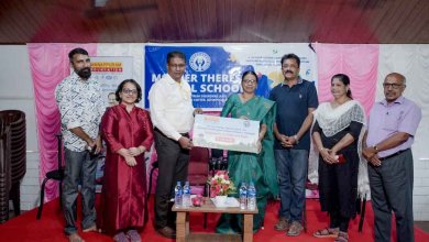 Donation of Equipment to Mother Teresa Special School for Mentally Handicapped Children, Uzhavoor, Kottayam